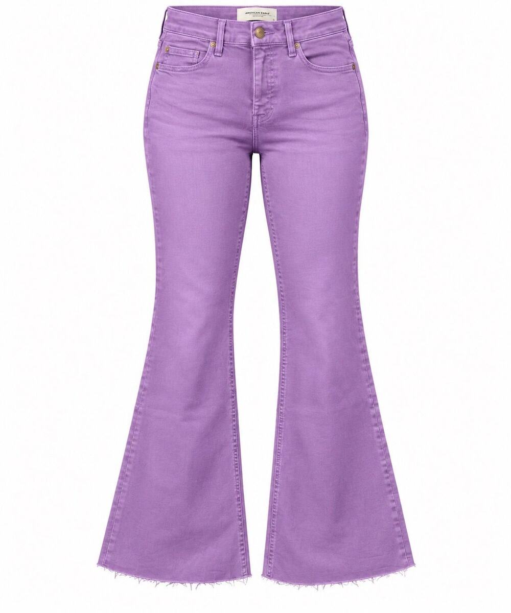 River Island Lavender Flare Leg Jeans